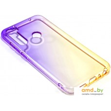 Чехол для телефона Case Gradient Dual для Xiaomi Redmi Note 8T (фиолетово-золотой)