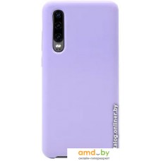 Чехол для телефона Case Liquid для Huawei P30 (светло-фиолетовый)