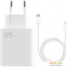 Сетевое зарядное Xiaomi 120W Charging Combo MDY-13-EE (международная версия)