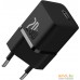 Сетевое зарядное Baseus GaN5 Fast Charger Mini 1C 20W CCGN050101 (черный). Фото №1