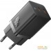 Сетевое зарядное Baseus GaN5 Pro Fast Charger C+C 40W CCGP180101 (черный). Фото №1