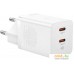 Сетевое зарядное Baseus GaN5 Pro Fast Charger C+C 40W CCGP180102 (белый). Фото №2