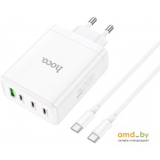 Сетевое зарядное Hoco N31 USB Type-C (белый)