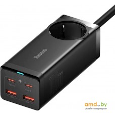 Сетевое зарядное Baseus GaN3 Pro Desktop Powerstrip AC+2U+2C 100W PSZM000401