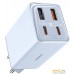 Сетевое зарядное Baseus GaN6 Pro Fast Charger 2C+2U 65W P10162701313-00 (голубой). Фото №1