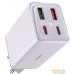 Сетевое зарядное Baseus GaN6 Pro Fast Charger 2C+2U 65W P10162701533-00 (фиолетовый). Фото №1