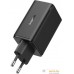 Сетевое зарядное Baseus GaN6 Pro Fast Charger 2C+2U 65W P10162701113-00 (черный). Фото №3