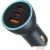 Автомобильное зарядное Baseus Golden Contactor Pro GaN Fast Charging Car Charger U+2C 65W C00035202841-00 (серый). Фото №10