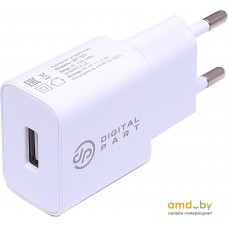 Сетевое зарядное Digital Part WC-121 (с кабелем USB Type-C)