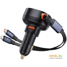 Автомобильное зарядное Baseus Enjoyment Pro 2-in-1 Car Charger C+L 60W C00057802111-02