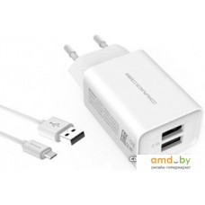 Сетевое зарядное Atomic U400 USB Type-C (белый)