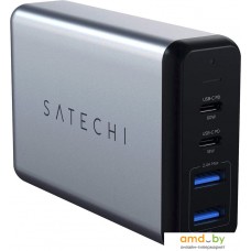 Сетевое зарядное Satechi 75W Dual Type-C Travel Charger (американская вилка)