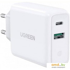 Сетевое зарядное Ugreen CD170 60468 (белый)