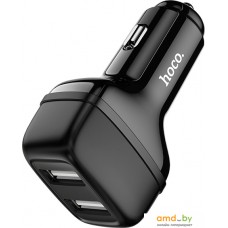 Автомобильное зарядное Hoco Z36 (черный)