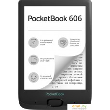 Электронная книга PocketBook 606 (черный)