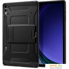 Чехол для планшета Spigen Tough Armor Pro для Galaxy Tab S9 Plus (черный)