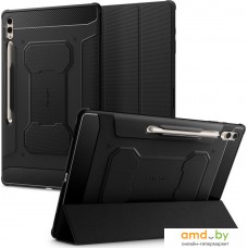 Чехол для планшета Spigen Rugged Armor Pro для Galaxy Tab S9 Ultra/Tab S8 Ultra (черный)