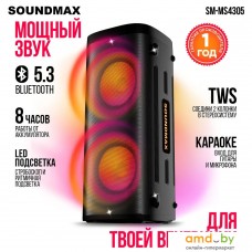 Патибокс Soundmax SM-MS4305