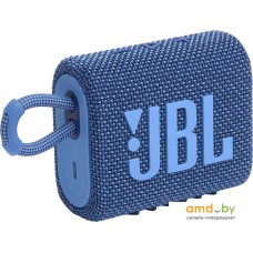 Беспроводная колонка JBL Go 3 Eco (синий)