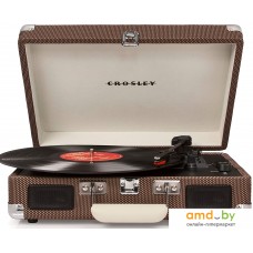 Виниловый проигрыватель Crosley Cruiser Deluxe Tweed