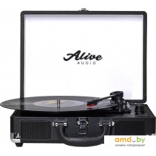 Виниловый проигрыватель Alive Audio Glam Noir