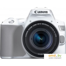 Зеркальный фотоаппарат Canon EOS 250D Kit 18-55 IS STM (белый)