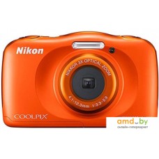 Фотоаппарат Nikon Coolpix W150 (оранжевый)