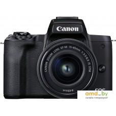 Беззеркальный фотоаппарат Canon EOS M50 Mark II Kit EF-M 15-45mm f/3.5-6.3 IS STM (черный)