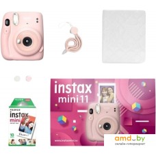 Фотоаппарат Fujifilm Instax Mini 11 Geometric Set (розовый)