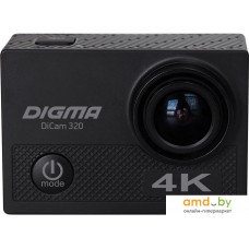 Экшен-камера Digma DiCam 320 DC320 (черный)
