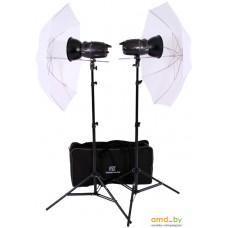 Комплект студийного света FST E-250 Umbrella Kit