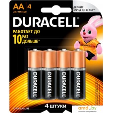 Батарейки DURACELL LR6/MN1500 AA 4 шт.