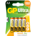 Батарейка GP Ultra Alkaline AA 4 шт.. Фото №1