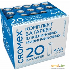 Батарейка Cromex Alkaline АAA LR03 24А 20шт