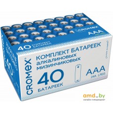 Батарейка Cromex Alkaline АAA LR03 24А 40шт