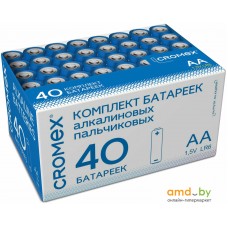 Батарейка Cromex Alkaline LR6 15А АА 40шт