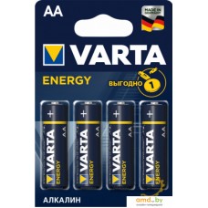 Батарейка Varta Energy LR6 AA Alkaline 04106213414 4 шт