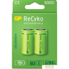 Аккумулятор GP ReCyko С 3000mAh 2 шт.