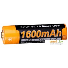 Аккумулятор Fenix 14500 1600mAh ARB-L14-1600U 1шт