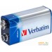 Батарейка Verbatim 9V Premium Alkaline 49924. Фото №2