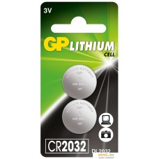 Батарейка GP Lithium CR2032-7C2