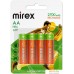 Аккумулятор Mirex AA 2700mAh 4 шт HR6-27-E4. Фото №1