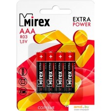 Батарейка Mirex Extra Power R03 AAA 4 шт 23702-ER03-E4