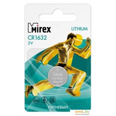 Батарейка Mirex CR1632 литиевая блистер 1 шт. 23702-CR1632-E1