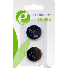 Батарейки EnerGenie Lithium CR2016 2 шт. EG-BA-CR2016-01