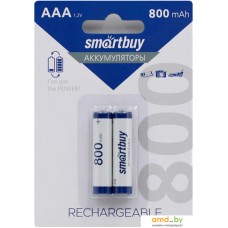 Аккумулятор SmartBuy AAA/2BL 2 шт. 800mAh SBBR-3A02BL800