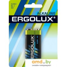 Батарейка Ergolux Alkaline 9V 6LR61