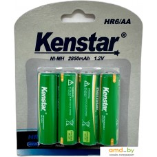 Аккумулятор Kenstar HR6/AA Ni-Mh 2850mAh BL-4 KS-HR6-2850-BL4