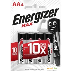 Батарейка Energizer MAX E91 LR6/AA BP4/48 4 шт