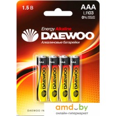 Батарейки Daewoo Energy Alkaline AAA 4 шт.